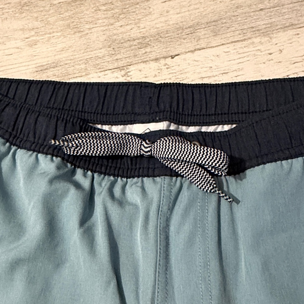 BURLEBO Light Blue Men's Shorts - Picture 5 of 11